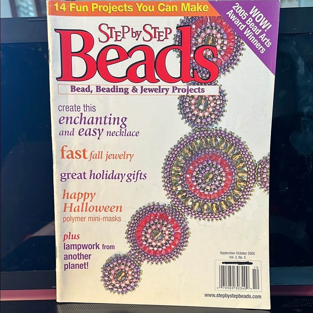 Step by Step Beads Jewelry Magazine Sept 2005 Great Holiday Gifts